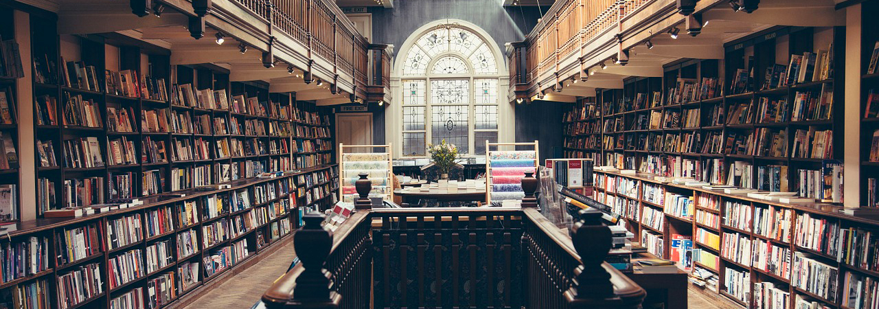 college library, research your best-fit college